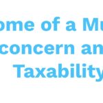 Income of Mutual Concern and Taxability under Income tax